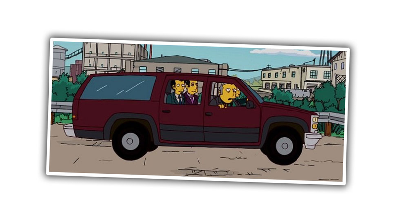 Illustration for article titled A Guide To Every Real-World Car Used In The Simpsons